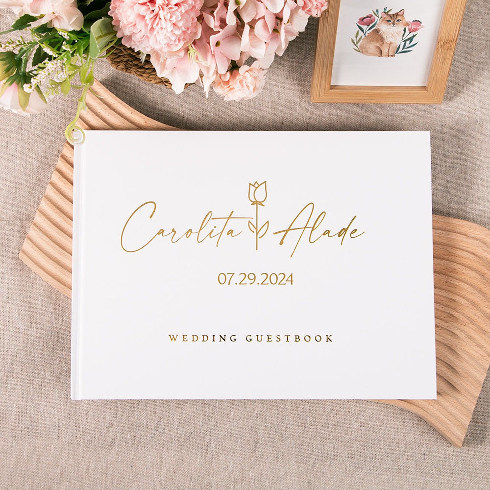 Photography Book - Libro degli ospiti per matrimonio personalizzato