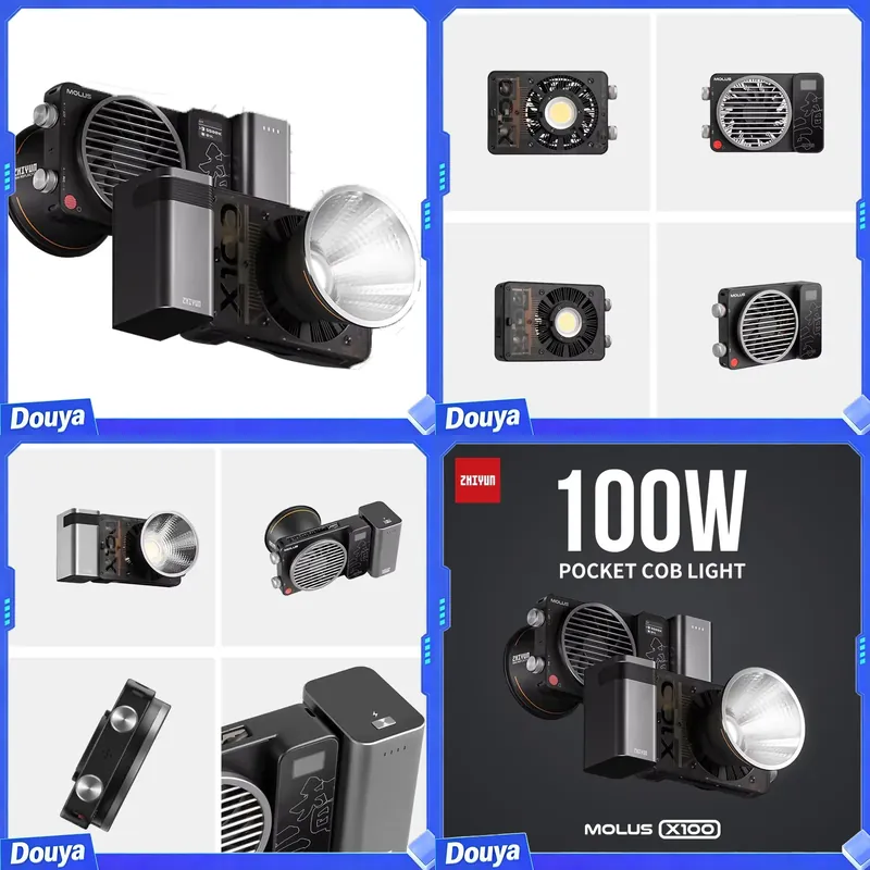 ZHIYUN Molus X100 Luce LED COB - Photography Videos Free recensione e prezzo