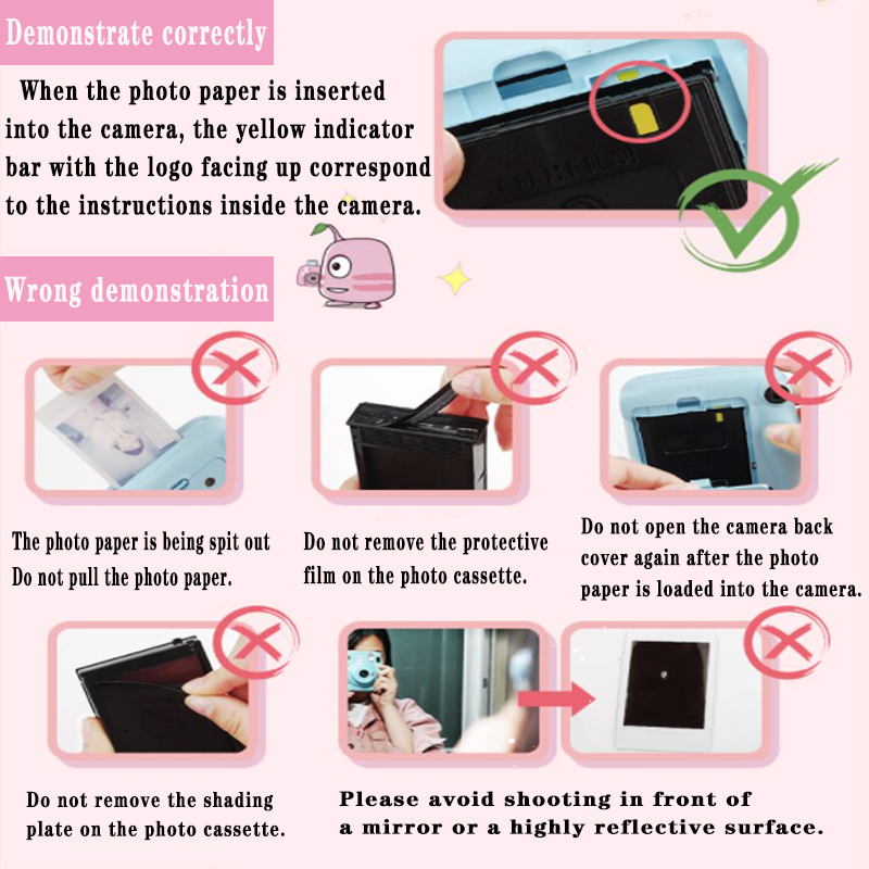10 fogli Fujifilm Instax Mini  - Photography Cheat Sheet recensione e prezzo