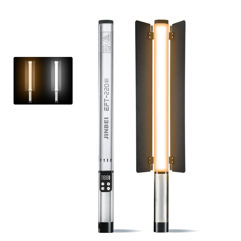 JINBEI EFT-220BI Luce LED Port - Photography Videos Free recensione e prezzo